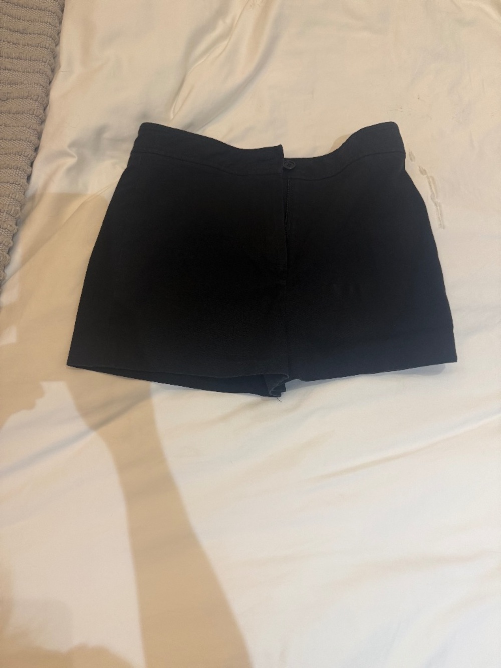 Theory Faded Black Ultra-Short Tailored Shorts – Size 6
